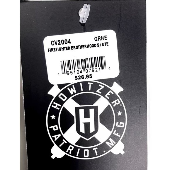 Howitzer Style Men's T-Shirt FIREFIGHTER BROTHERHO - Picture 6 of 7